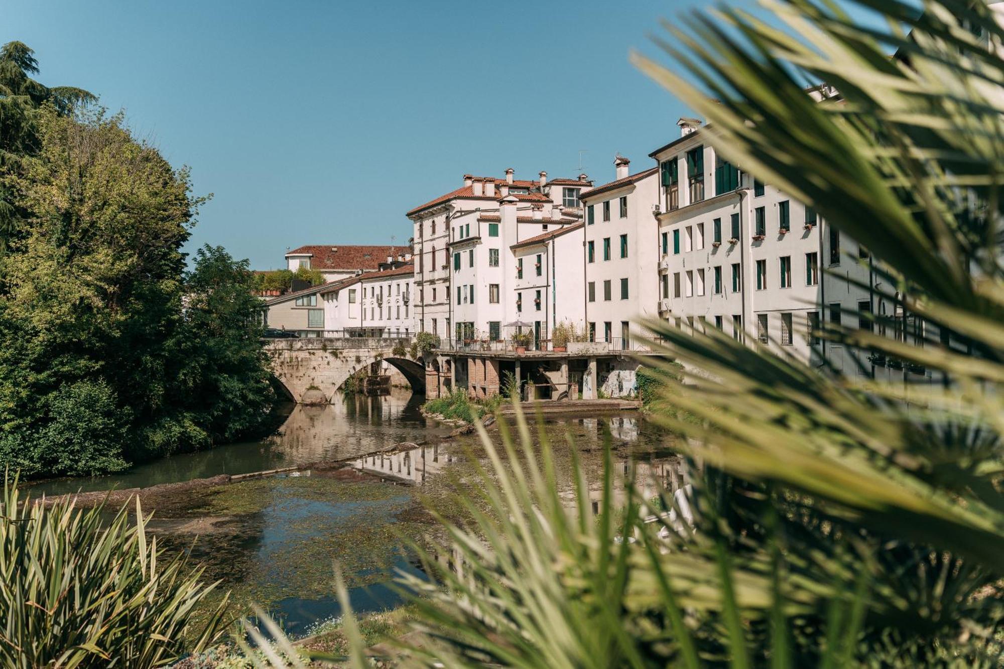 Palladio Apartment - Vista Fiume, In Centro Con Garage Vicenza Exteriör bild